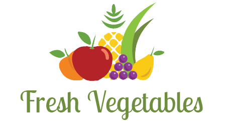 Fresh vegetable logo